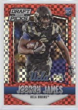 2015 Panini Prizm Collegiate Draft Picks Red Power Prizm Jordon James #204 0a1