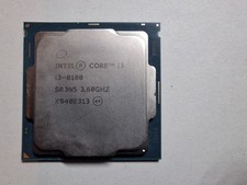 Intel Core i3-8100 3.60GHz Quad-Core CPU LGA1151 SR3N5 UHD630