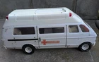 VTG 1974-75 Mighty Tonka Rescue Vehicle Ambulance No. 3875 White & Red Interior