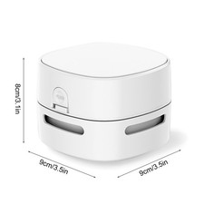 Mini Desktop Vacuum Cleaner Portable Cordless Table Dust Sweeper Battery LHOU
