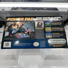 Nintendo NES Power Pad Video Game In Box With Game Great Condition