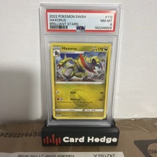 Haxorus 112/172 Swsh09: Brilliant Stars Regular PSA 8