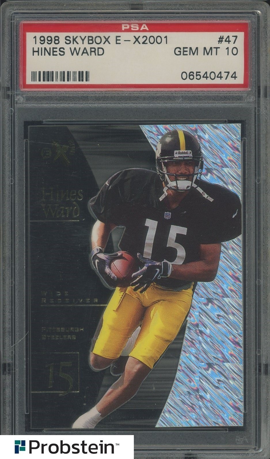 Hines Ward Skybox E-X2001 #47 Base