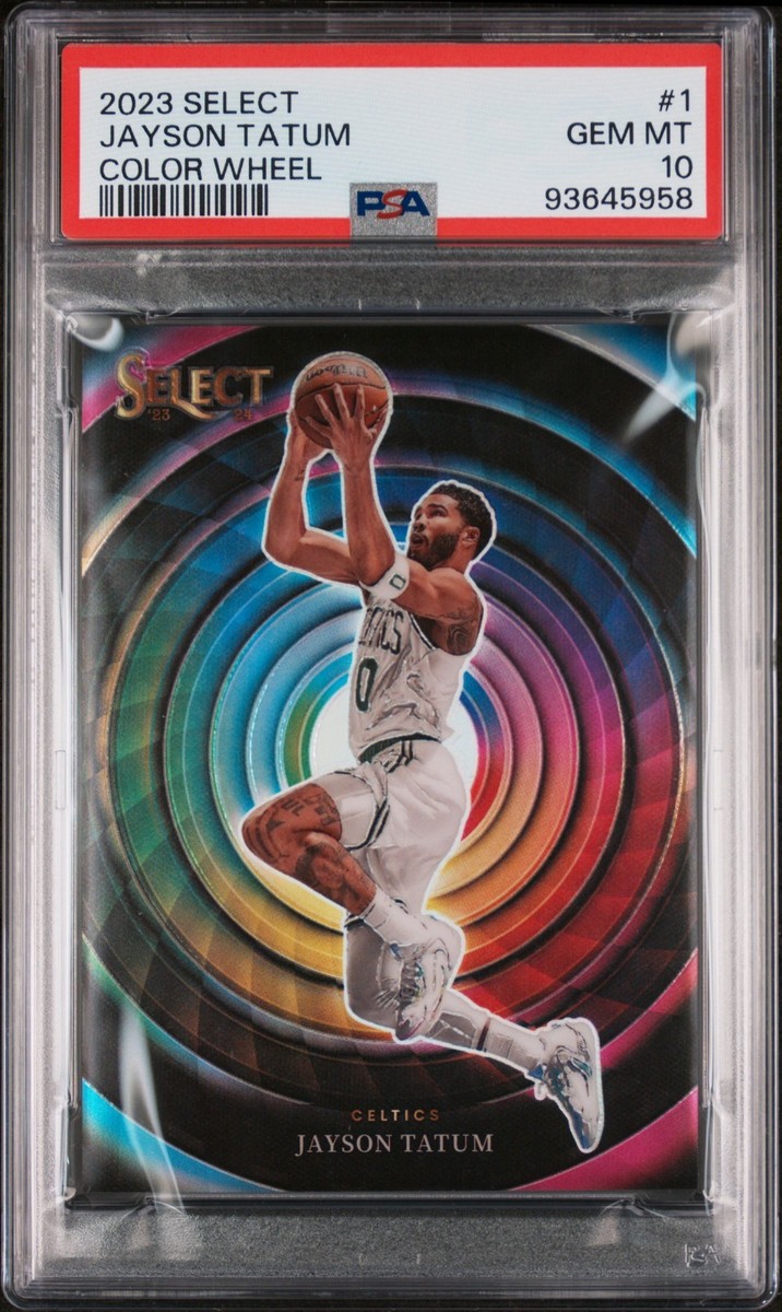 2023 Panini Select #1 Jayson Tatum Color Wheel PSA 10 | eBay