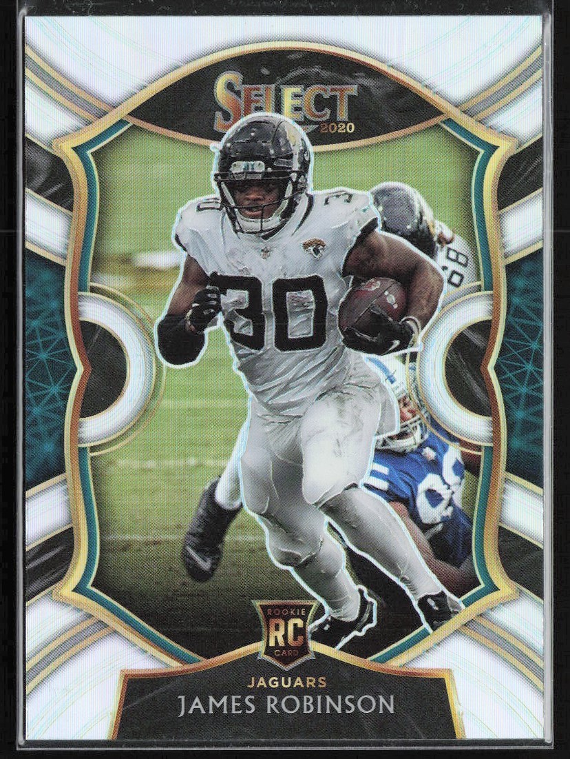 2020 Panini Select Silver Prizm James Robinson RC Jacksonville Jaguars #88