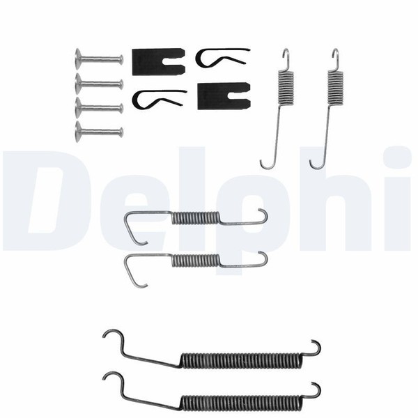 Delphi ZubehöRsatz, Bremsbacken LY1304 FüR CitroËN Peugeot-image