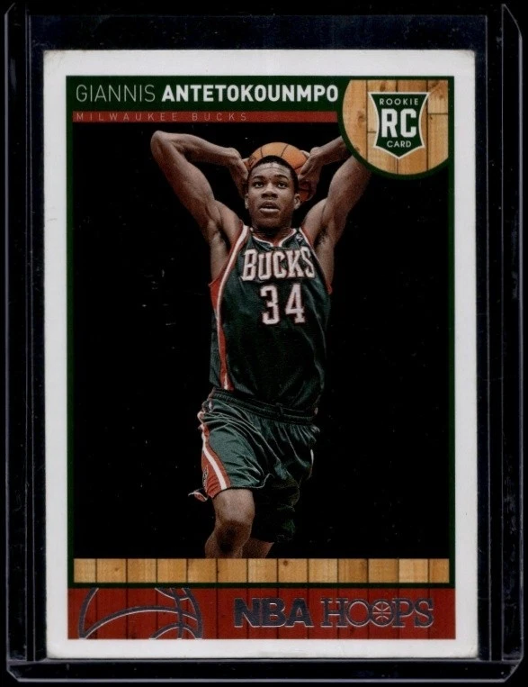 Giannis Antetokounmpo Basketball 2013-14 Season Sports Trading