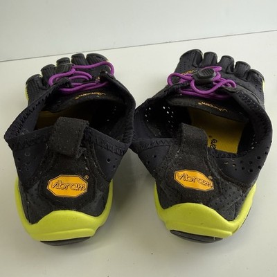 Vibram Women's FiveFingers V-Run Shoe Black Purple Size 38 | eBay