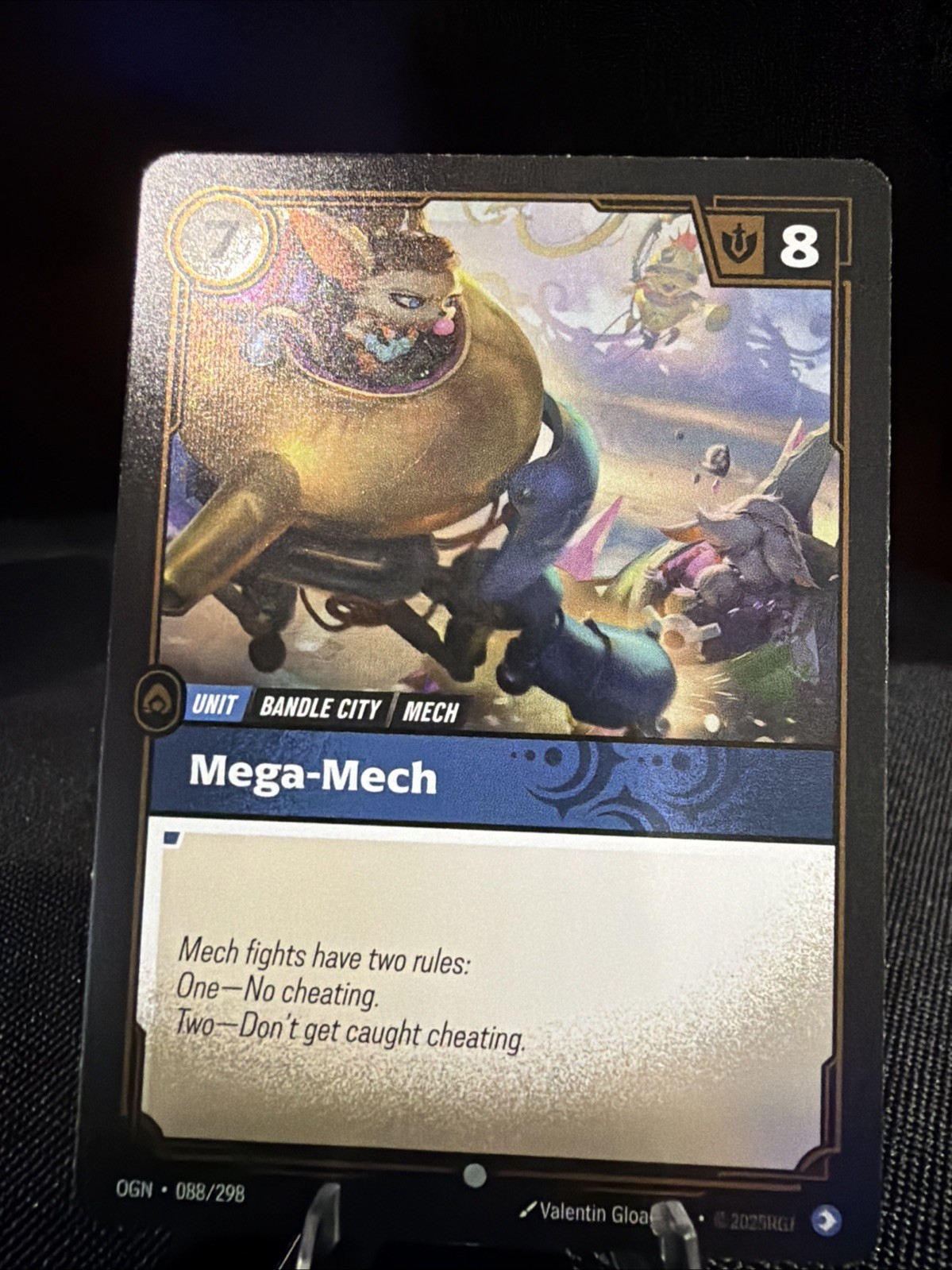 Mega-Mech 088/298 - Origins Foil NM - Riftbound