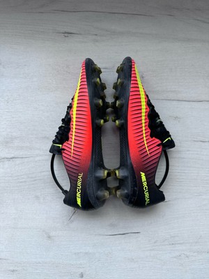 Nike Mercurial Vapor 11 Orange Black Soccer Cleats Football Boots