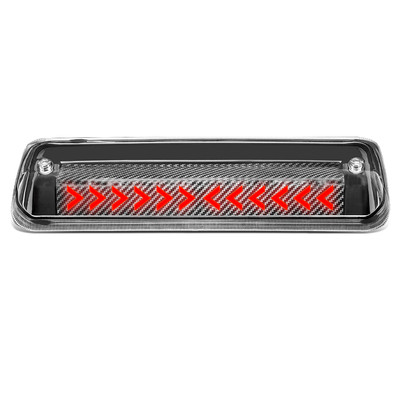 For 2004-2010 Ford F150 Explorer Chasing Arrow LED Carbon Third Brake Light Lamp