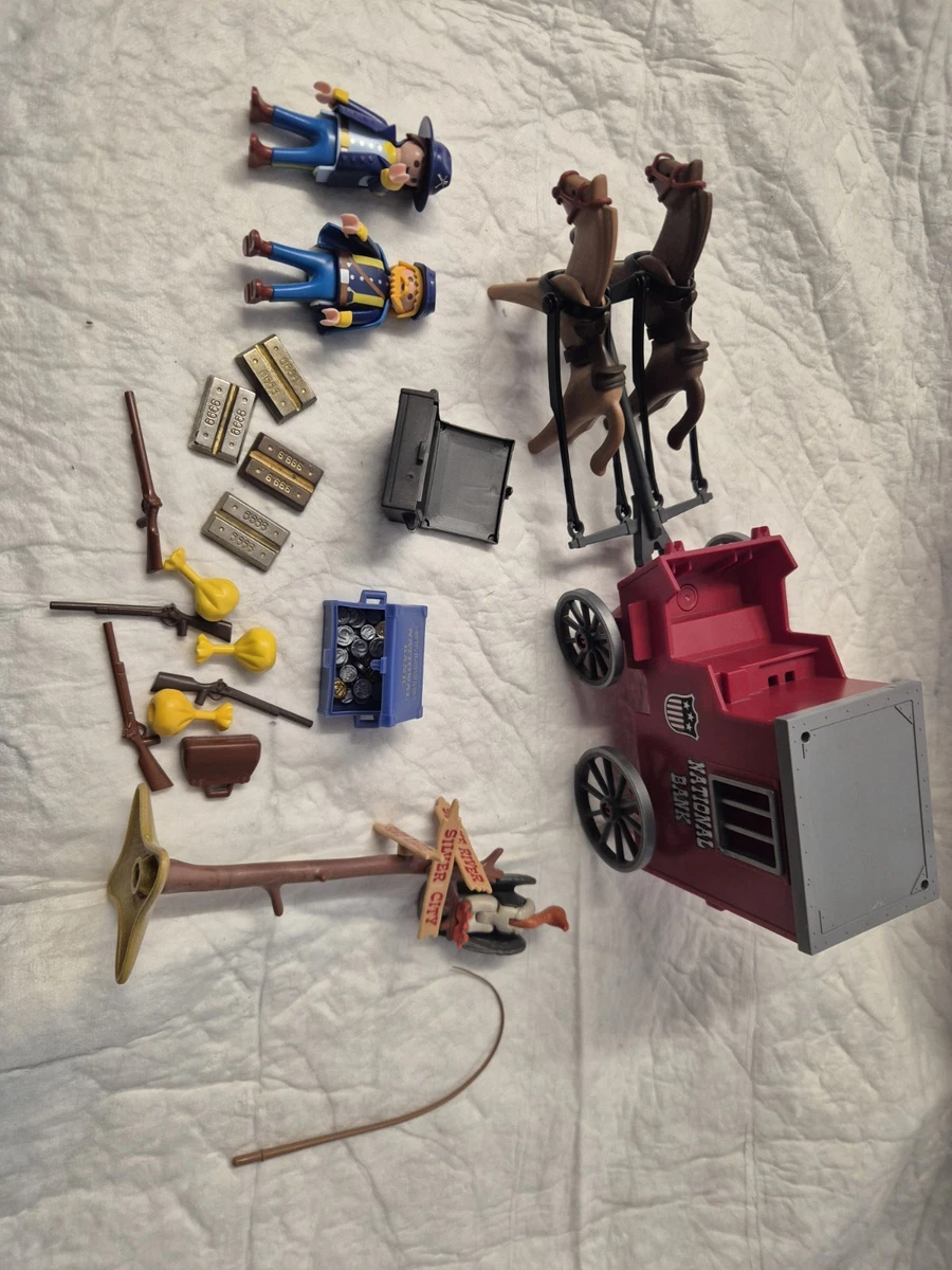 70013-Diligence du Far-West Playmobil Western Playmobil : King Jouet France, Playmobil Playmobil