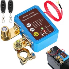 Smart Voltage Kill Switch 12V/24V 240A Remote Battery Disconnect Switch  Upgrad