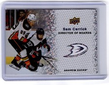 2023-24 Upper Deck Sam Carrick #DB-3 Director of Boards Sparkle