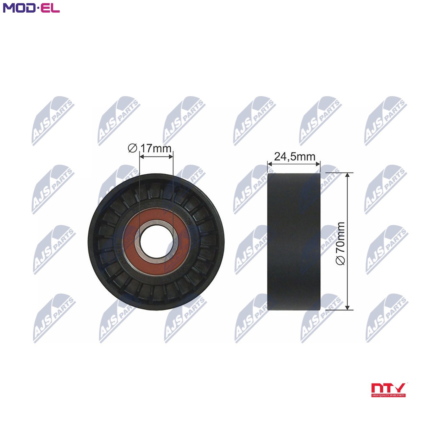Fits NTY RNK-BM-001 PULLEY IDLER V-BELT ⭐UK Stock⭐ - Image 11