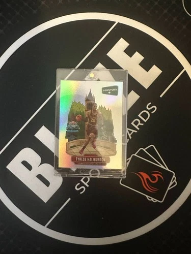 2020-21 Prizm Draft Picks Tyrese Haliburton Downtown SSP Rookie RC #D-13