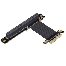 PCIE 40 X4 to X16 Riser Cable PCI Express Card Extension Cable Gen4