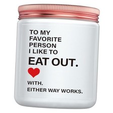 Funny Girlfriend Wife Birthday Valentines Day Christmas Gifts, Unique EATOUT