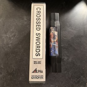 Crossed Swords Neo Geo AES USA English Version CIB TESTED AND WORKING