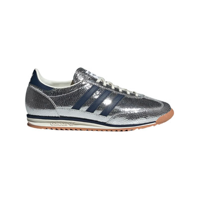 Adidas SL 72 Metallic Silver Collegiate Blue Navy