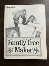 Broderbund Family Tree Maker Version 7.0 User Manual Book 1999