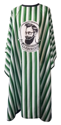 Pro Barber Gown Kobe Hairdressing Hair Salon Cutting Cape Retro Apron Cover UK