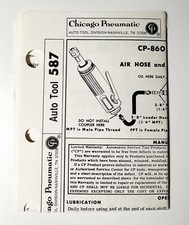 CHICAGO PNEUMATIC CP-860-24000 Die Grinder Ai...