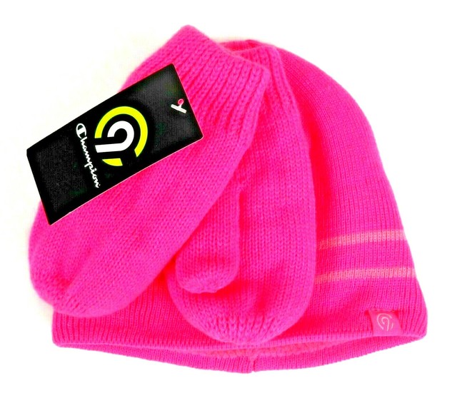 Champion C9 Neon Pink Beanie and 