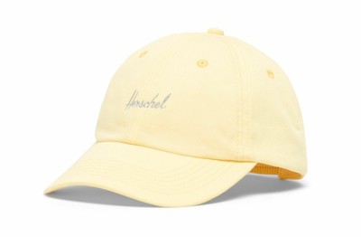 Herschel Sylas Kids Cap Cap Accessoire Lemon Meringue / Alloy Sparkle Gelb