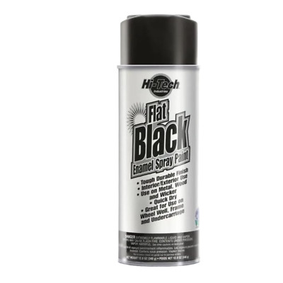 Hi-Tech Flat Black Paint
