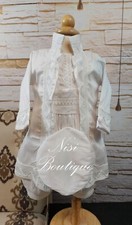Baby Boy Christening Outfit, White, Blessing or Baptism Traje, Modelo Espa ol