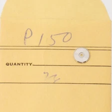 NOS Peseux Cal 150 Ratchet Wheel Watch Part (1) New Old Stock (C14D21)