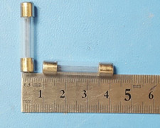 GLASS FUSE ,6A ,250v, AGC 6, Fast acting, 1/4" x 1 1/4" 10 PCs 