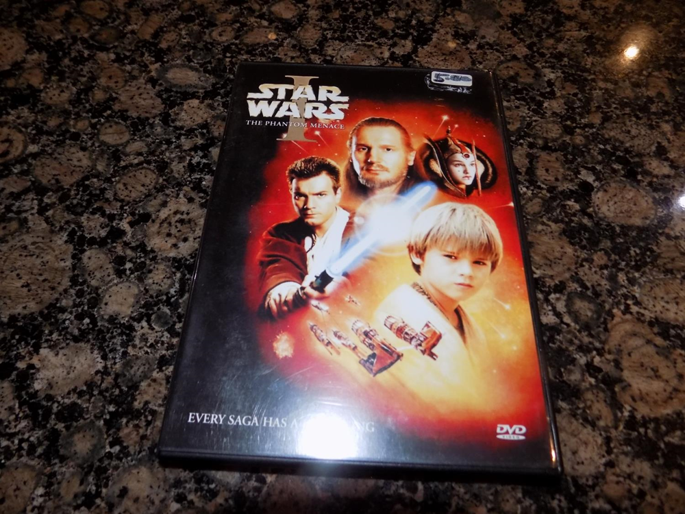 STAR WARS THE PHANTOM MENACE DVD FREE SHIPPING