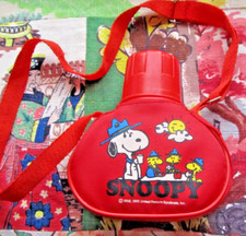 Vintage Snoopy  Woodstock gang tiny canteen