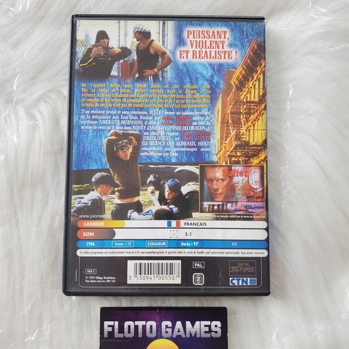 DVD ZONE 2 FR : Bullet - Tupac Shakur Mickey Rourke - RARE - Polar - Floto Games - Imagen 2 de 2