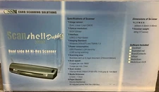 CSSN CARD SCANNING SOLUTIONS SCANshell Duplex A4 3000D Dual side A4 Hi-Res Scann