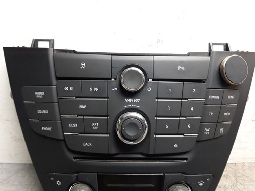 VAUXHALL INSIGNIA 2008-2017 Mk1 Radio CD Player Stereo NAVI 600 20997887 - Picture 2 of 10