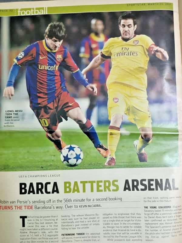 INDIA SPORTSTAR WEEKLY MAGAZINE 24 MAR 2011 SACHIN TENDULKAR, A.B. DE