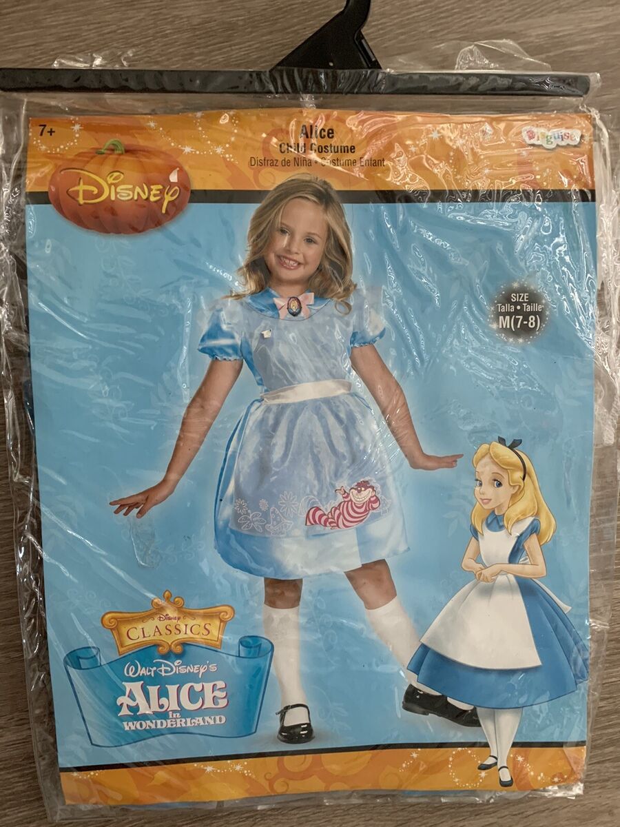 Disney Alice In Wonderland Ladies Costume Disney Alice In Wonderland Ladies Costume