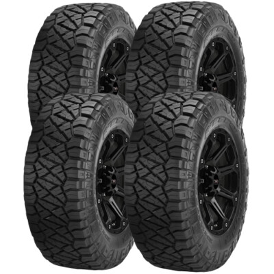(QTY 4) LT315/70R17 Nitto Ridge Grappler 121/118Q Load Range E Black ...