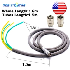 Dental 4 hole 2 Hole tubing/Hose silicone tube connector for high speed handpiec