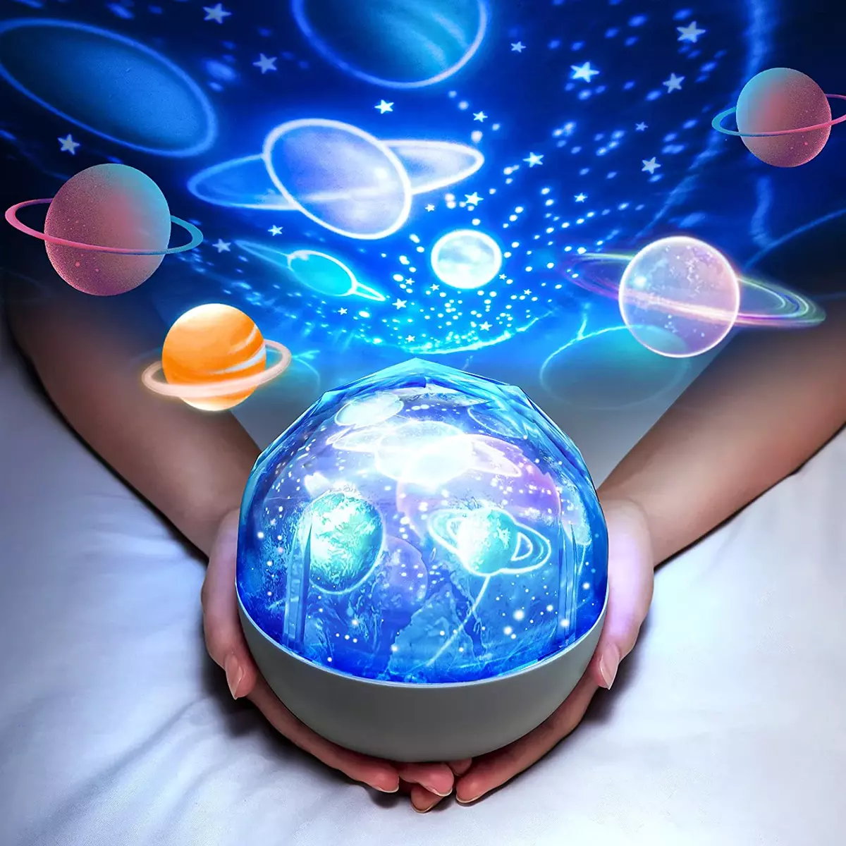 Solar system projector lamp online