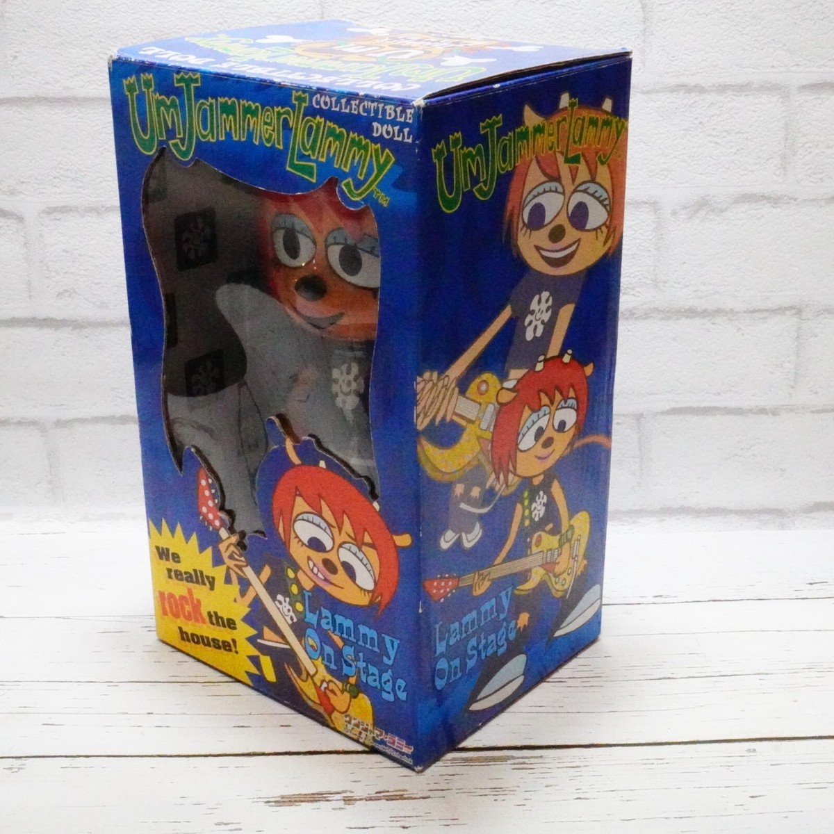 MEDICOM TOY Parappa The rappa Um Jammer Lammy Figure Soft Vinyl