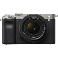 Sony A7C with 28-60mm lens - Silver - 1 Year Warranty - FREE UK Delivery