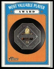 2021 Topps Heritage #366 Most Valuable Player Award Braves