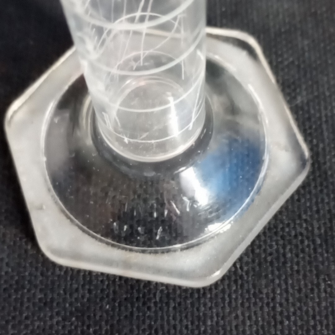 Vintage Kimax Pyrex Lab Glass Cylinder Beaker Test Tube 10ml (Scratches)