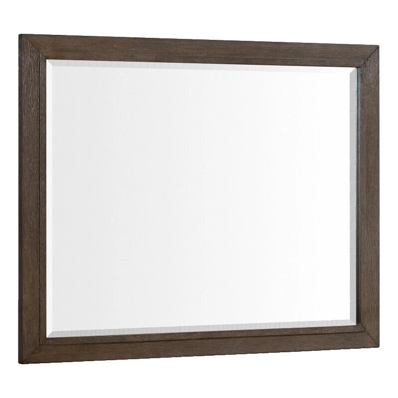 Dormitorio Roble espejos de decoración para el hogar de Transición