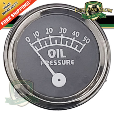 Tractor Oil Pressure Gauge, 50lb for Ford Tractors 500, 600, 700, 800, 900+