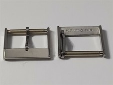RARE NOS 1960-70'S 16MM SWISS S.STEEL BUCKLE - FITS ALL SWISS VINTAGE WATCHES